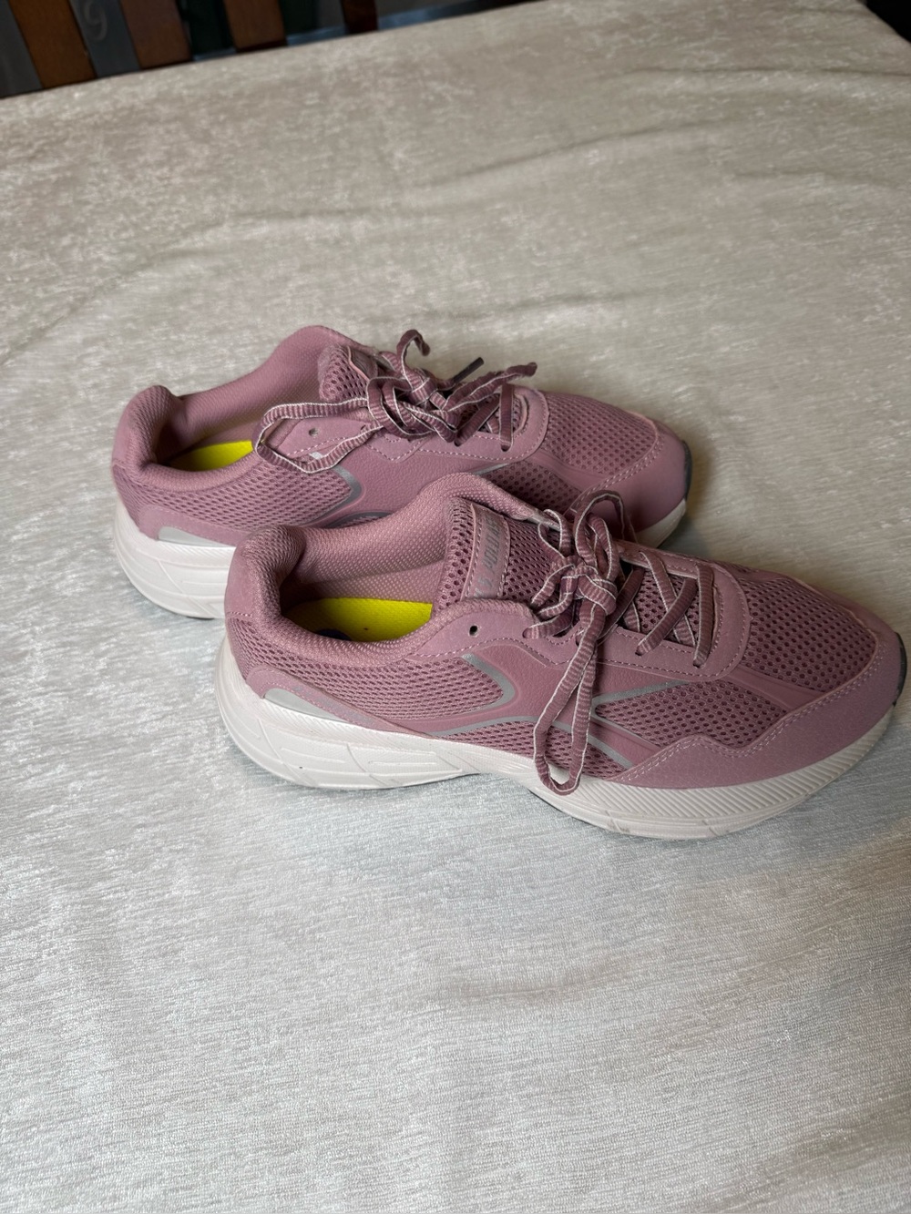 U.S. Polo Assn. Dusty Rose Mesh Athletic Sneakers